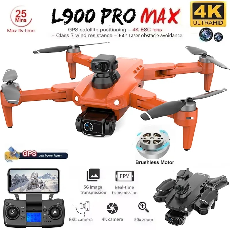 Rc Helicopter Case - L900 Pro MAX GPS Drone 4K