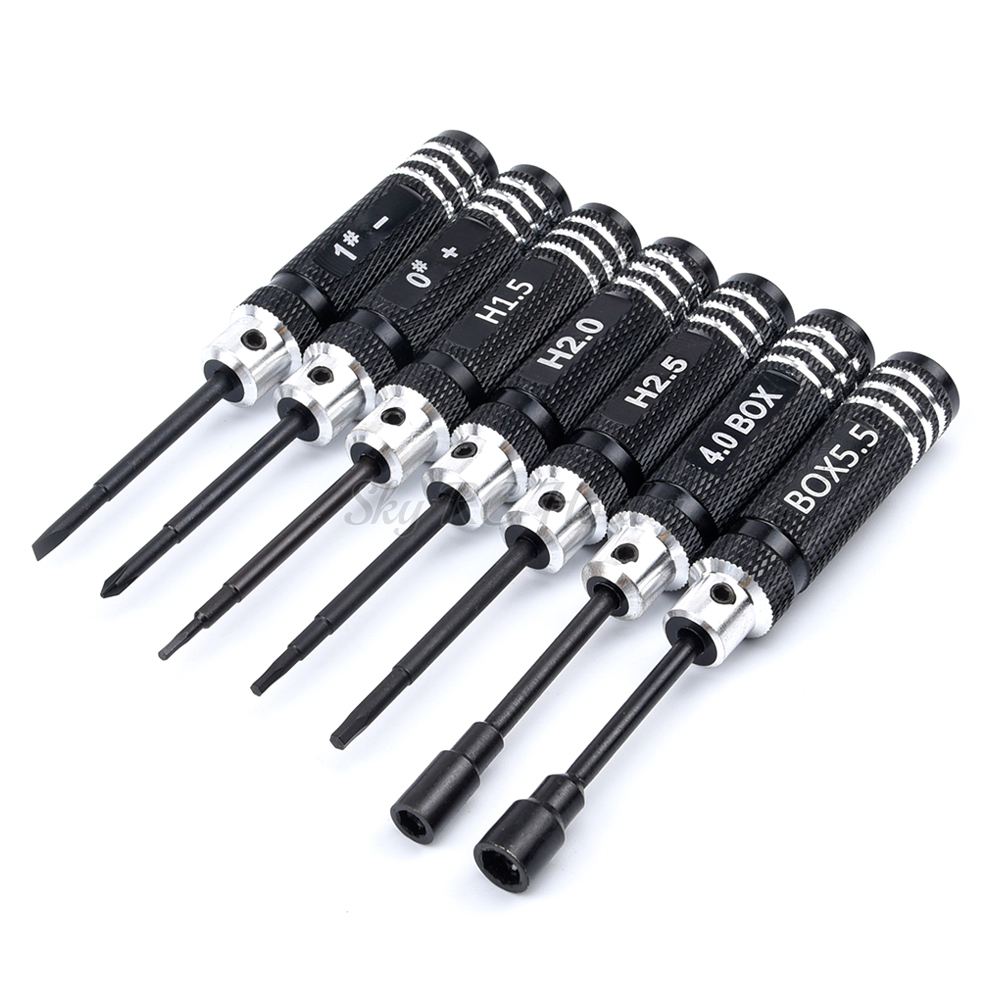 Rc Helicopter Tool Kit - 7 قطعة/المجموعة 0/1/1.5/2/2.5/4/5.5 مللي متر DIY