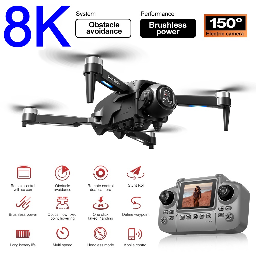 Rc Helicopter Large - طائرة بدون طيار بدون فرشاة بدقة