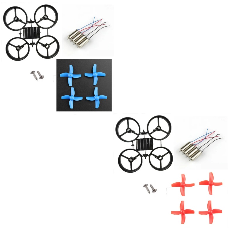 Rc Helicopter Mini - JJRC H36 Eachine E010 مجموعة إطارات