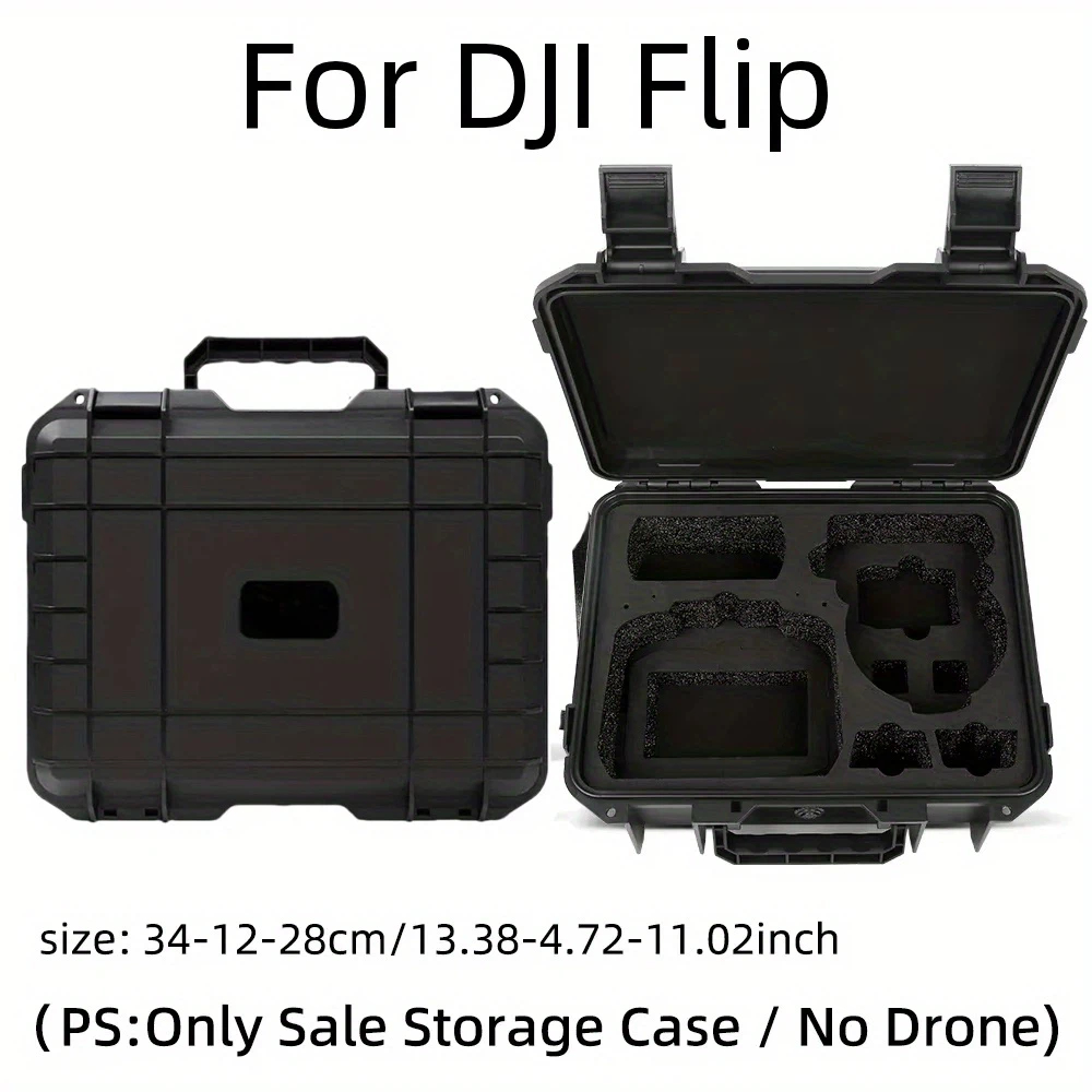 Rc Helicopter Bag - حقيبة تخزين صلبة لـ DJI Flip،