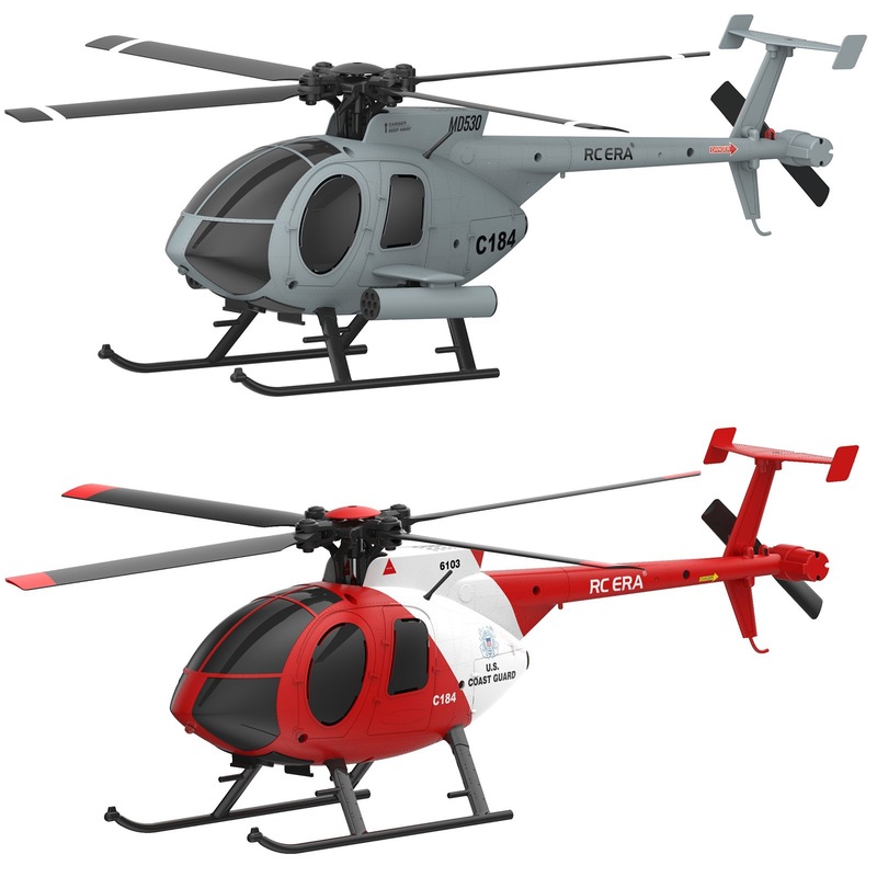 Rc Helicopter Single Rotor - طائرة هليكوبتر RCERA C184 ذات 6