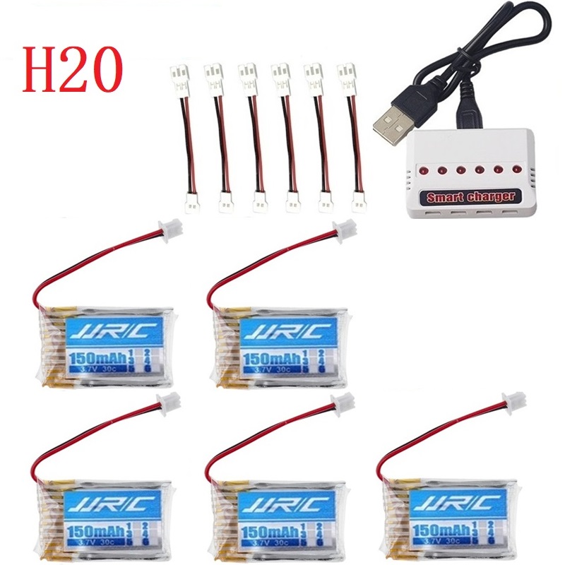 بطارية أصلية JJRC H20 بجهد 3.7 - مراجعة Rc Helicopter Charger وسعره