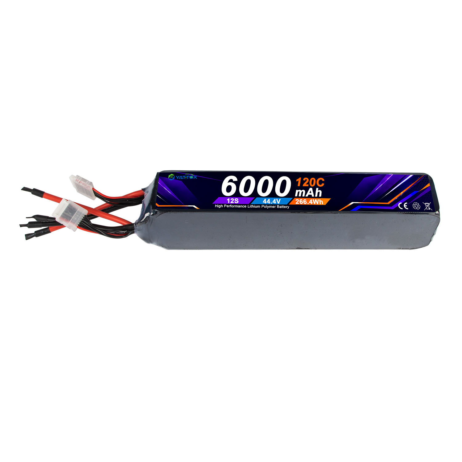 بطارية ليثيوم بوليمر Yattox 12 - مراجعة Rc Helicopter Large وسعره