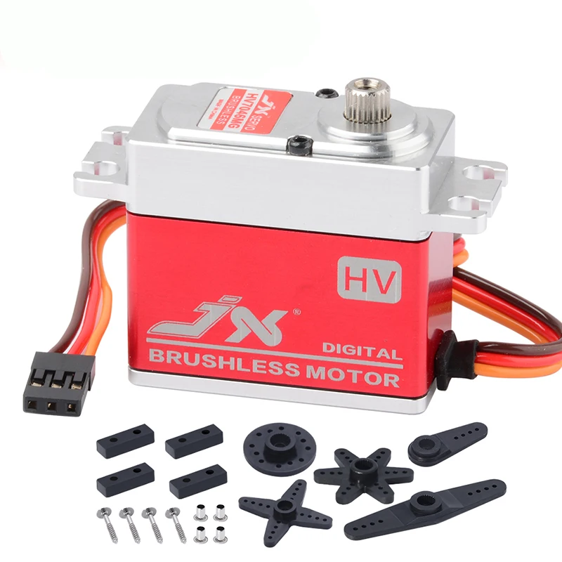 JX سيرفو BLS-HV7032/7046MG فرش - مراجعة Rc Helicopter Large وسعره