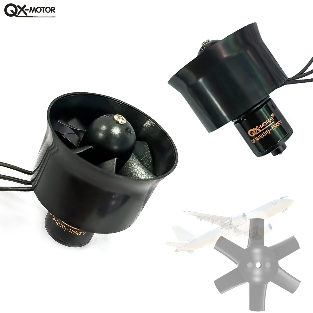 QX-MOTOR 30 مللي متر EDF QF161 - مراجعة Rc Helicopter Blade وسعره