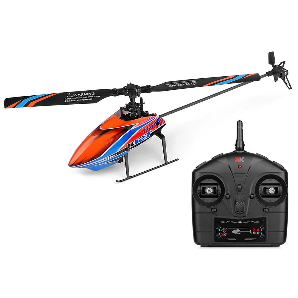 WLtoys XK K127 2.4G 4CH 6-aixs - مراجعة Rc Helicopter Blade وسعره