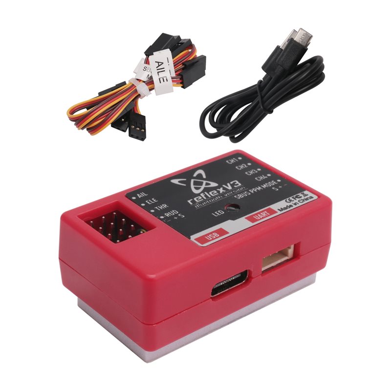 ABJG-For FMS Reflex V3 مثبت جي - مراجعة Rc Helicopter Gyro وسعره