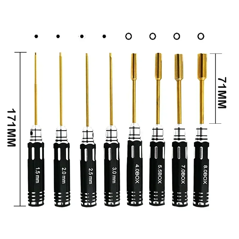 طقم مفكات سداسية للتحكم عن بعد - مراجعة Rc Helicopter Tool Kit وسعره
