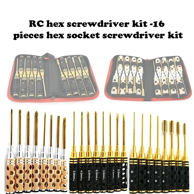 طقم مفكات سداسية للتحكم عن بعد - مراجعة Rc Helicopter Tool Kit وسعره