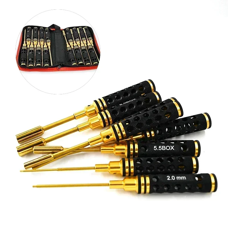 طقم مفكات سداسية للتحكم عن بعد - مراجعة Rc Helicopter Tool Kit وسعره