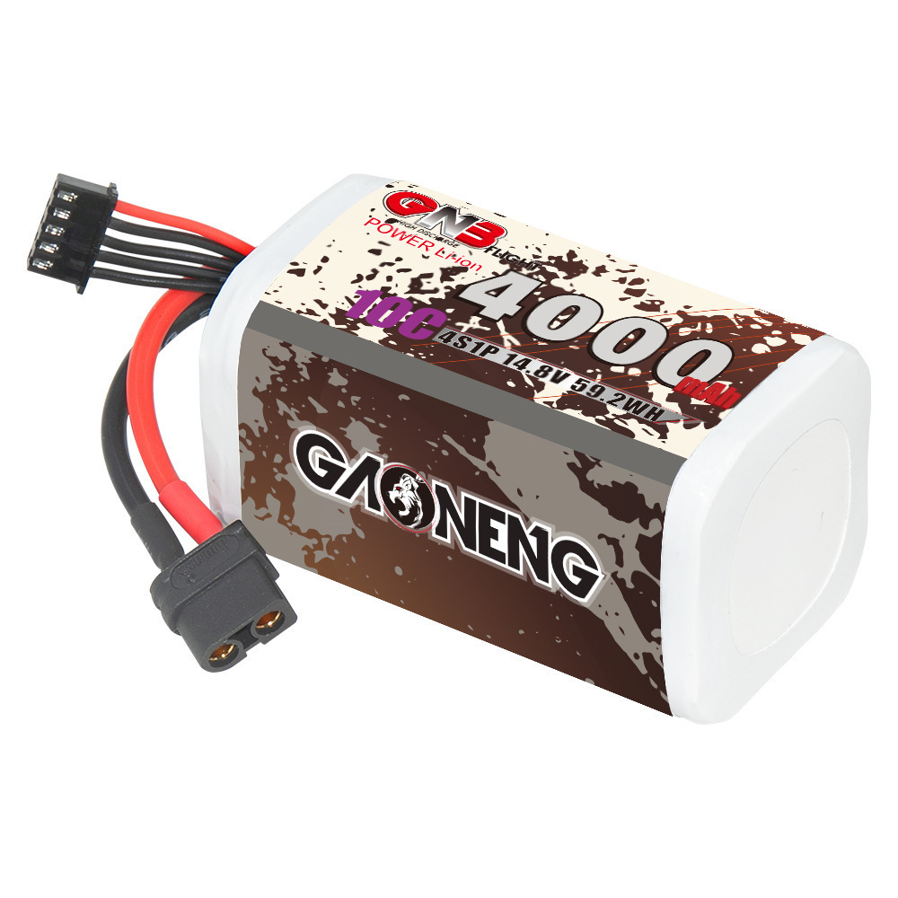 GNB 4000mAh 4S 14.8V 10C 20C م - مراجعة Rc Helicopter Parts وسعره