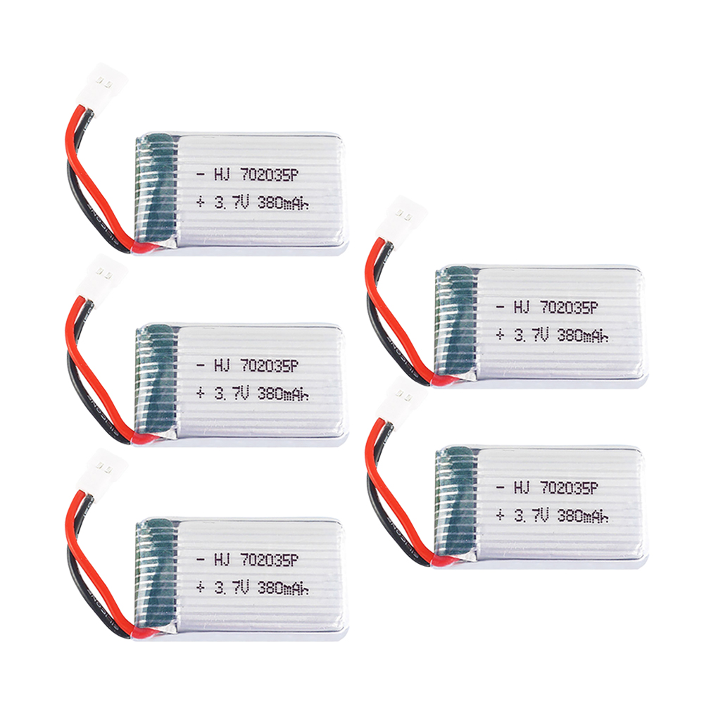 3.7V 380mah 702035 يبو بطارية  - مراجعة Rc Helicopter Parts وسعره