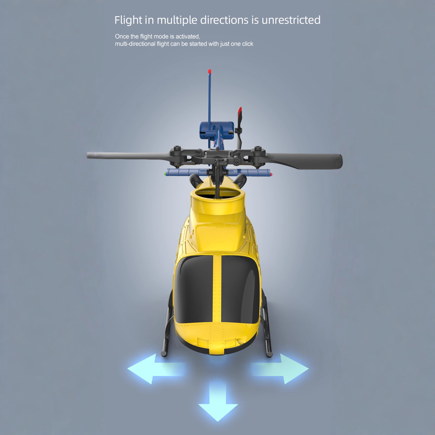 A60 1/42 مقياس الجرس 206 RC هل - مراجعة Rc Helicopter Single Rotor وسعره