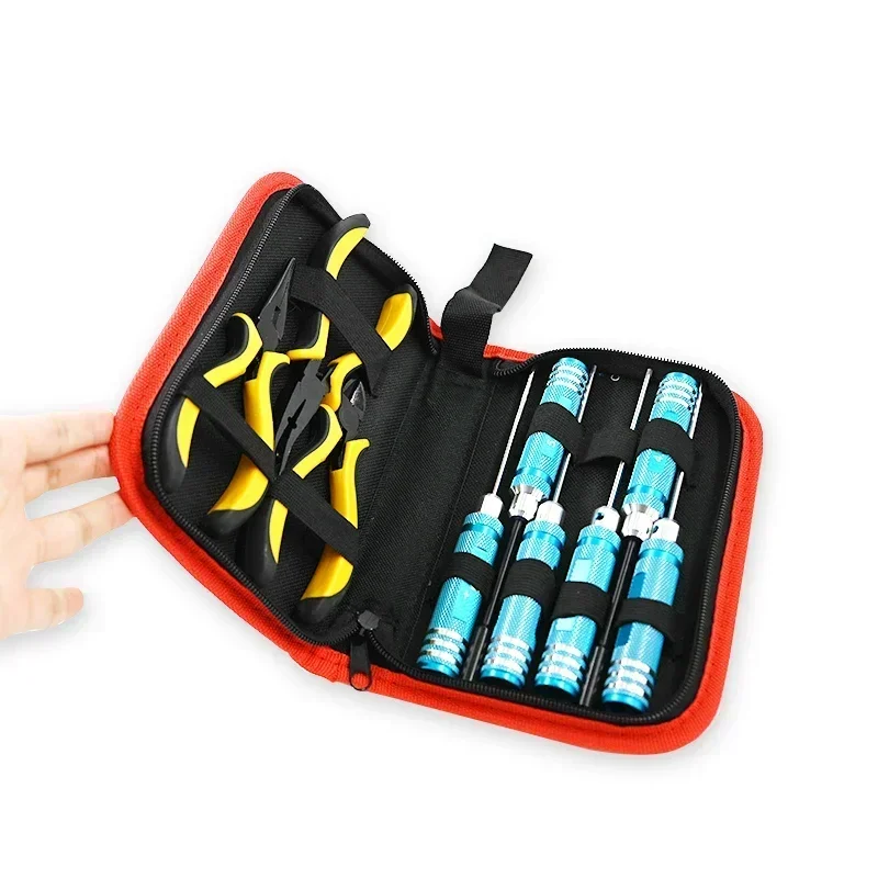 طقم أدوات إصلاح يدوية للطائرات - مراجعة Rc Helicopter Tool Kit وسعره
