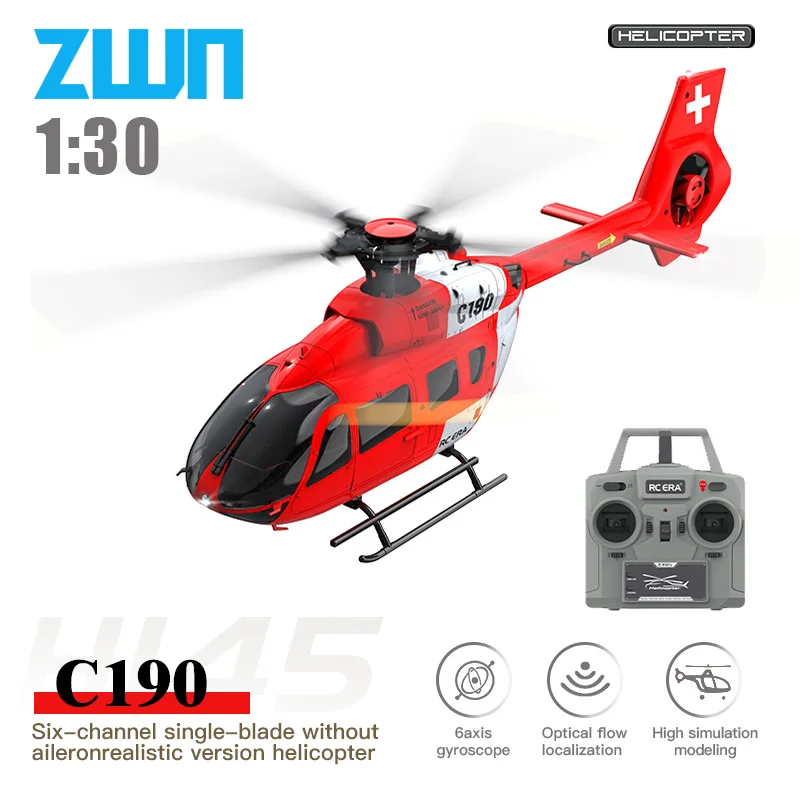 C190 RC هليكوبتر 2.4G 6-Aixs ج - مراجعة Rc Helicopter Gyro وسعره