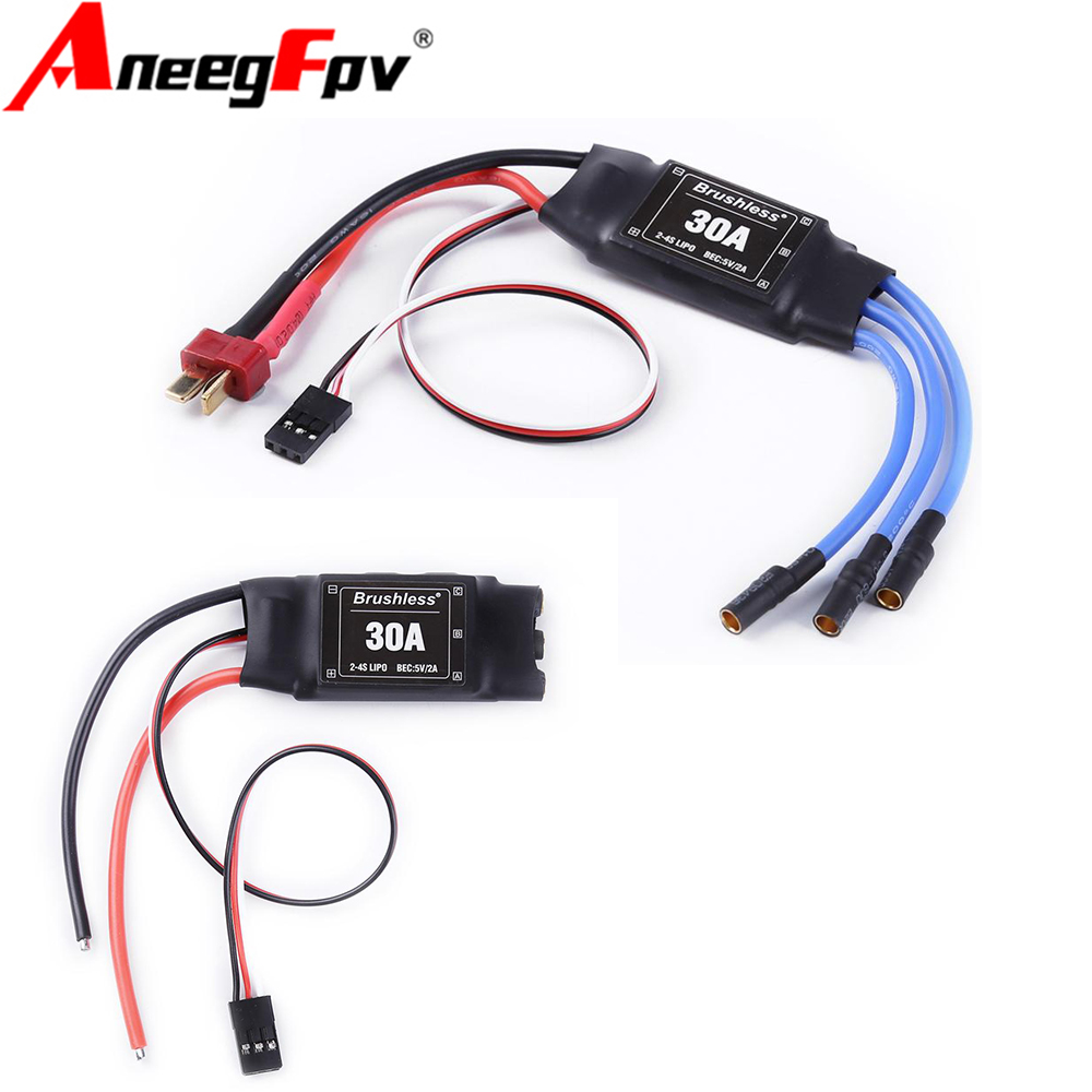 XXD 30A 2-4S ESC وحدة تحكم في  - مراجعة Rc Helicopter Mini وسعره