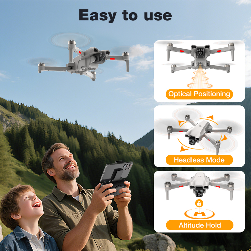 طائرة بدون طيار L017 Pro جديدة - مراجعة Rc Helicopter Case وسعره