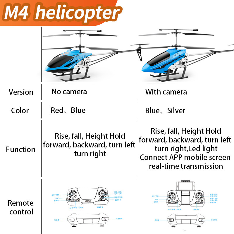 M4 كبير Rc هليكوبتر التحكم عن  - مراجعة Rc Helicopter Large وسعره
